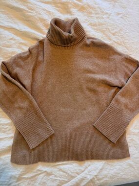 J CREW Women's Taupe Wool Blend Sweater Sz XS